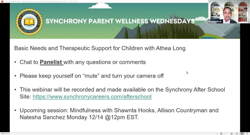 Basic Needs And Therapeutic Support For Children With Wellness Coach Athea Long