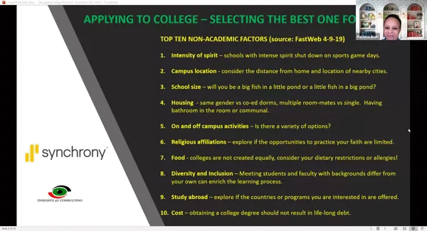 Navigating the College Admissions and Application Process